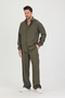Men's Oversize Comfortable Fit Shirt-Pants Bottom-Top Set - 4