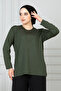 Women's Plus Size Mother Combed Cotton Blouse - 4