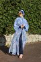 Viona model lace-up waist design hijab pareo - 4
