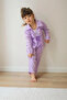 Muslin Fabric Shirt and Bodysuit Girl's 3 Piece Set - 3