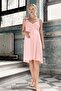 Women's Strappy Stretchy Viscous Fabric Maternity Nightgown 13127 - 3