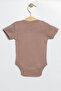 Baby Boy Girl 100% Cotton Bodysuit & Bodysuit with Snap Fasteners - 2