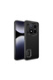حافظة Redmi Note 14 Pro 5G مع شعار حماية الكاميرا يظهر غطاء SYS Omega - أسود