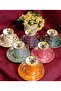 Drop Violet Porcelain Hand Decoration Painting Cup Set - 3