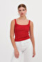 Thick Strap Basic Tank Top A13404-J5 - 3