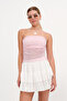 Strapless Patterned Blouse B17240-F3