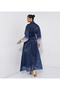 Navy Organza Stones - 2