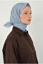وشاح ناعم من كراش باللون الأزرق الفاتح