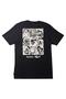 Aqyzt09540 Hurricane or Hippie Moe Men's T-Shirt Black - 3