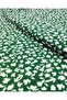 150 cm GreEn and White Floral Jersey - Wrapped ViBrant En - 3