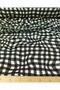 Jersey Optical Slide Pattern Black and White Width: 140 cm - 2