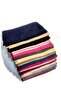 Flamed Cotton Viscose Square Headscarf - 10 Pieces - 4