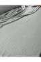 Soft Knitted Towel in Light Gray Color Width: 140 cm - 4
