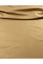 Laminated knit in tan color on black jersey fabric. Width: 150 cm