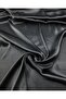 Satin Viscose Soft Black Color Width: 135 cm - 3