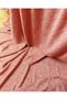 Knitted fabric, thin, Silk , mottled, salmon-pink color. Width: 120 cm - 6