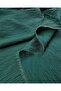 Dark Green Patterned Cotton Woven - 140x215 cm - 3
