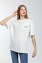 Süperlife Women's Crew Neck Regular Fit Printed T-Shirt Spr21Yk23