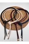 Set of 4 (Black, Beige, Claret Red, Navy) Knot Detailed Cord Belt, Dress Belt, Jacket Belt, Women's Belt - 2