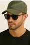 Unisex Adjustable Khaki Sports Basic Hat - 3
