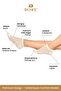 Original Non-Sweating 3 Pairs Invisible Sports Shoes Sneaker Premium Cotton Comfort Model Booties Socks - 2