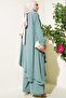 women's hijab long double suit - 2