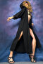Bamboo cotton hooded beach kimonos cardigan