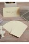 Blank Cream Colored Word Cards Label 5X8Cm 1000Pcs Squared Blank Card Blank Business Card - 6