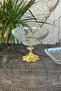 2-Piece Elegant Kand Foot Glass Presentation Bowl & Bowl Plate Set - 3