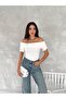 Buckle Off-Shoulder Fit Blouse - 3