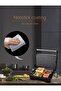 Non-Stick Grill, Panini/Sandwich Grill, Steak Machine, 850W, for Grilled Meat, Bread SK-223 Black - 6