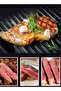 Non-Stick Grill, Panini/Sandwich Grill, Steak Machine, 850W, for Grilled Meat, Bread SK-223 Black - 5