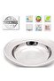 Stainless Steel Deep Soup Plate 6 Pcs - Thick Glossy 29 Cm - 3
