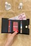 Small Size Women's Wallet with Cat Detail - 2