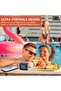 Boomph Go 3 Portable Speaker, Waterproof Bluetooth Dustproof Built-in Battery - Blue - 7