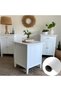 Matte White Color Furniture and Cabinet Covering Foil 50 cm X 10 Meters - 3
