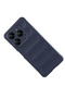 Tkng Ethnic Silicone Cover for Tecno Spark 20 Pro 4g Case Flexible Tpu with Hollowed Back Surface Design-Black - 5