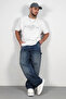 High Quality Men's High Waist Worker Style Skater Jean C368-Coffee-Tint