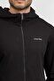 Men's Zippered Sweatshirt Black - 8