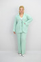 Women's Large Size Tie-Up Loose Wide Leg Bottom-Top Suit 8195-25 - 3