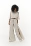 Nell Beige Cropped T-Shirt and Trousers Set - 4