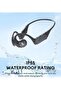 Comfo Run Open-Ear BT Sports headphones ,BT5.3,IP55,Black,17Hrs Playtime,Fast Charging - 6