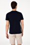 Men's Regular Fit Crew Neck Navy Blue T-Shirt 50306913-Vr033 - 5
