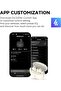 سماعات أذن X5 Pro لاسلكية حقيقية ANC، أسود، BT5.3، 31 ساعة PB، USB-C، IP55، تطبيق Edifier ConneX - 7
