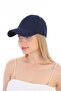 Unisex Adjustable Navy Blue Sports Basic Hat - 6
