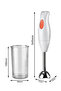 RAF 300W Handheld Electric Blender – 4-Blade Stick Mixer, Stainless Steel, EU Plug, 300W Power - 4