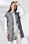 Gray - Women's Summer Mesh Long Vest - 3