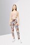 Women Full Length Animal Print Leggings, Multicolor - 2