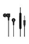 P205 In-Ear Headphones with Mic, Inline Control, 3.5mm Wired Stereo Earbuds - Black - 5