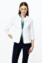 Crew Neck Brooch Jacket - 2